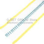 50pcs 1/2W Metal Film Resistors 1% 0.5W 10R 15R 47 100 200 220 470 510 Ohm 1K 2.2K 4.7K 10K 47K 100k 200k 220k 510k 470k 1M Ohms
