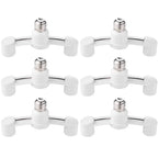 1Pcs E27 LED Bulb Lamp Holder 85-285V 2 Heads E27 Base Socket Splitter LED Lamp Socket Light Bulb Adapter Holder Converter