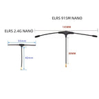 2.4 GHz/915 MHz ELRS Receive ExpressLRS High Refresh Rate Drone Communication Antenna for HD Video Transmission and FPV Antenna