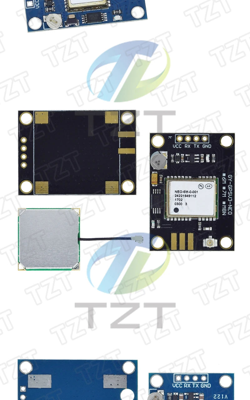 GREATZT 1PCS GY-NEO6MV2 new NEO-6M GPS Module NEO6MV2 with Flight Control EEPROM MWC APM2.5 large antenna for arduino