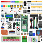 Freenove Ultimate Starter Kit for Raspberry Pi Pico 1 2 W 2W, Python C Java Code, 767-Page Tutorial, 119 Projects, 220 Items