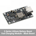 Type‑C USB 2‑3S BMS Lithium Battery Boost Charging Module 15W 8.4V 12.6V 1.5A Fast Charge With Balance And Indicator