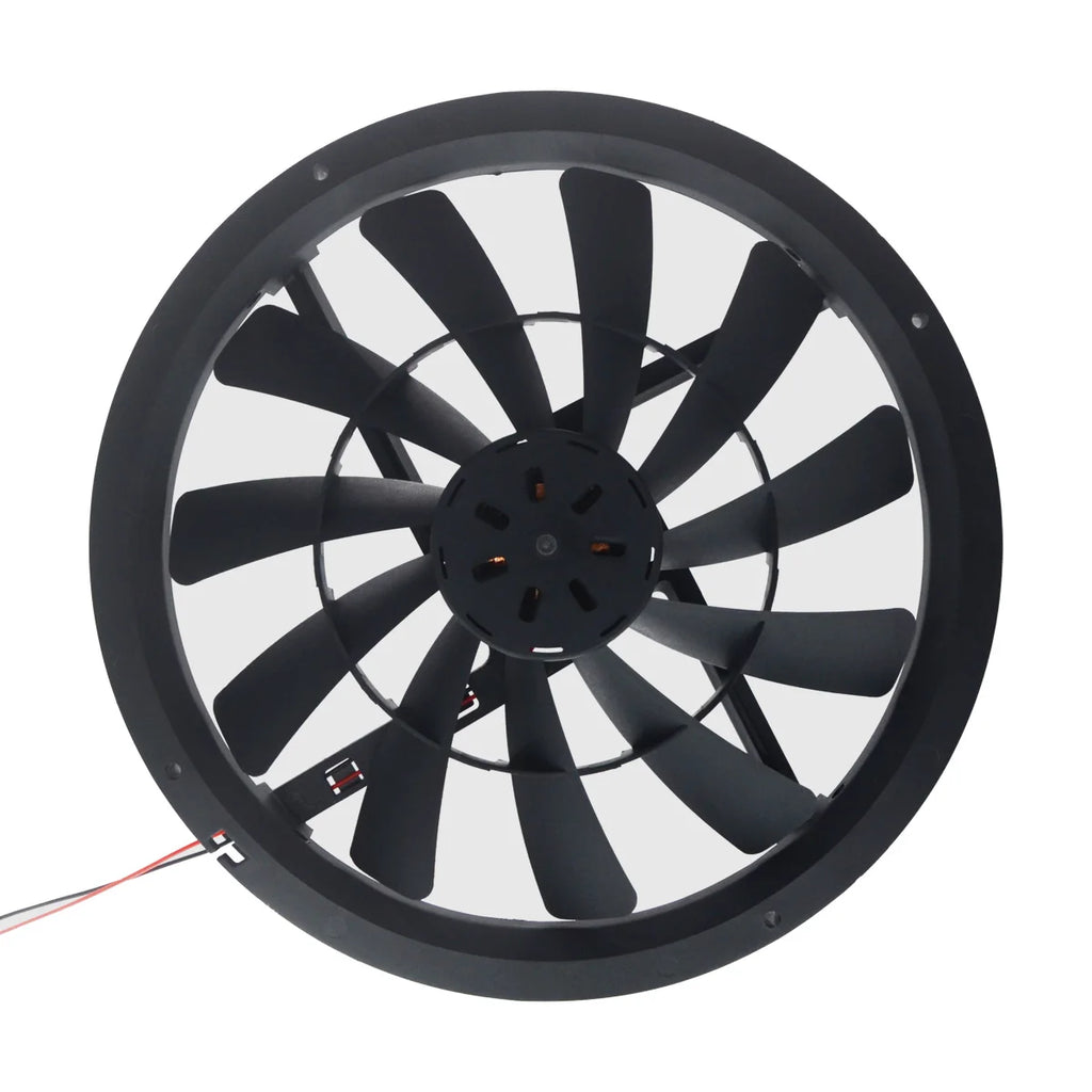 High Airflow 250mm X 30mm PC Cases Fan: 12V, 120CFM, Quiet 40dBA, Dual Ball Bearing, Molex, with 25cm Grill & Mounting Ki