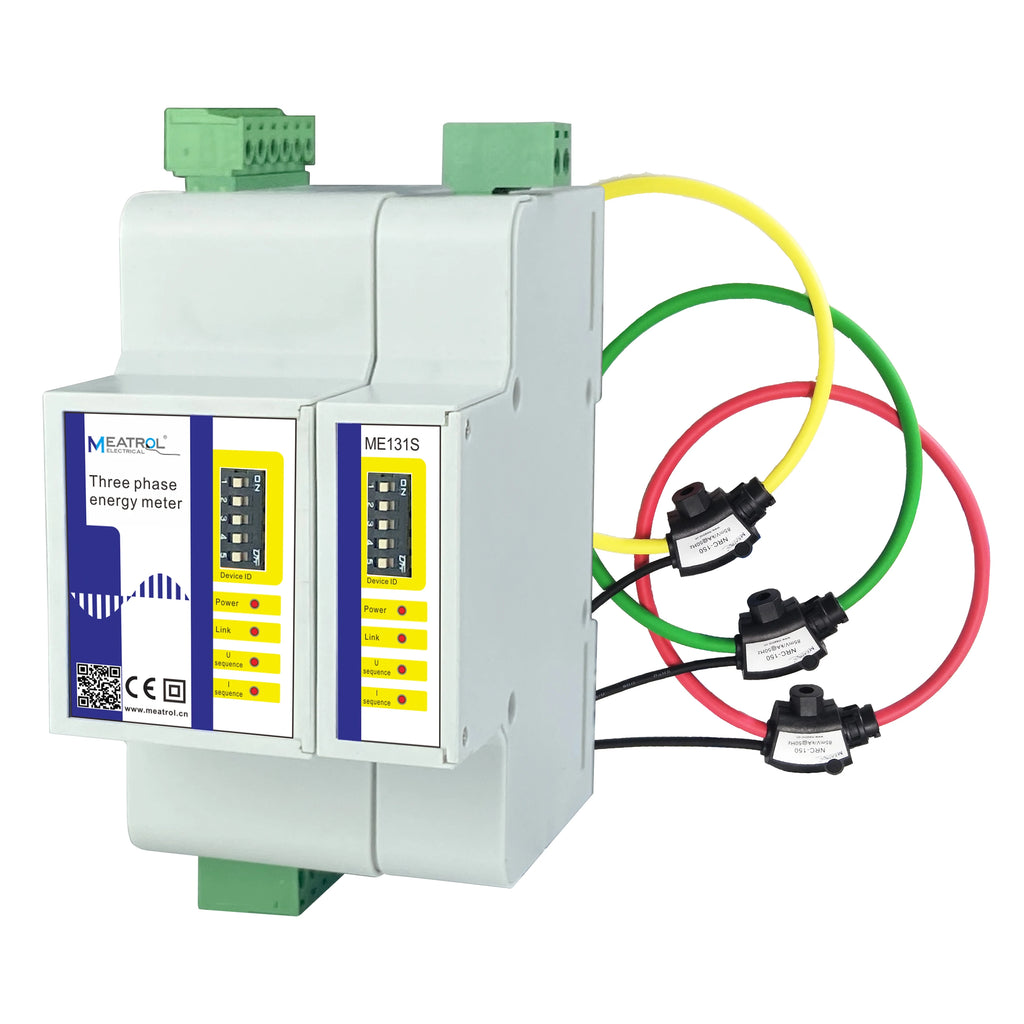 Multi Circuit Energy Meter ME131 Rogowski Coil CT Meters Multi Function Smart Power Energy Meter