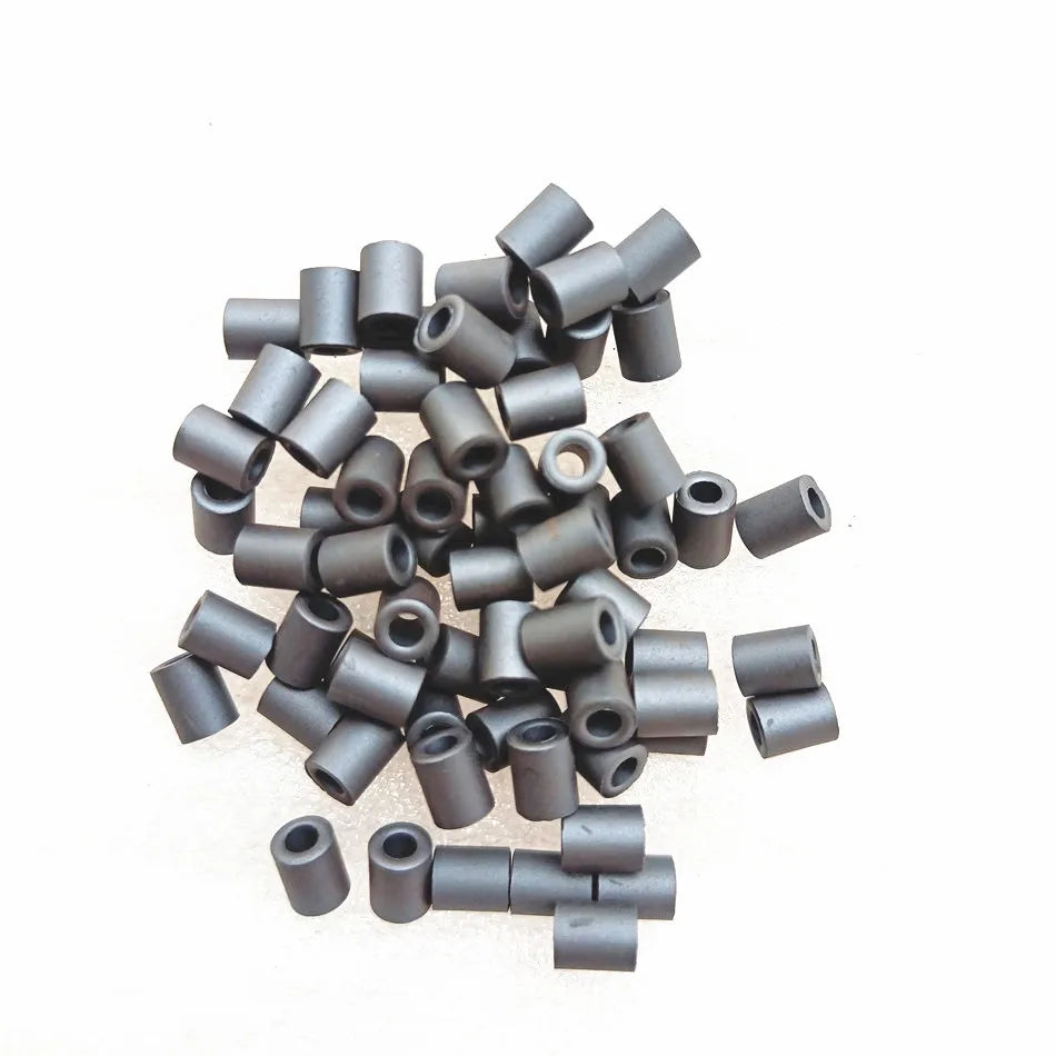 200pcs Hollow Ferrite Hole Beads 3.5*3*1.5 4*2*2 mm anti-interference Cores EMI Filter Ring Nickel Zinc Through Flux
