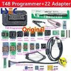 XGecu T48 Programmer [TL866-3G] TL866II Plus upvertionfor SPI/Nor/NAND FlashTSOP/SOP//EMMC BGA153/162/169/100/221 adapter socket