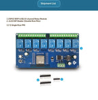 Dc5-30v Power Supply Esp32 Wifi Bluetooth Ble Eight-way Relay Esp32- Secondary Development Board