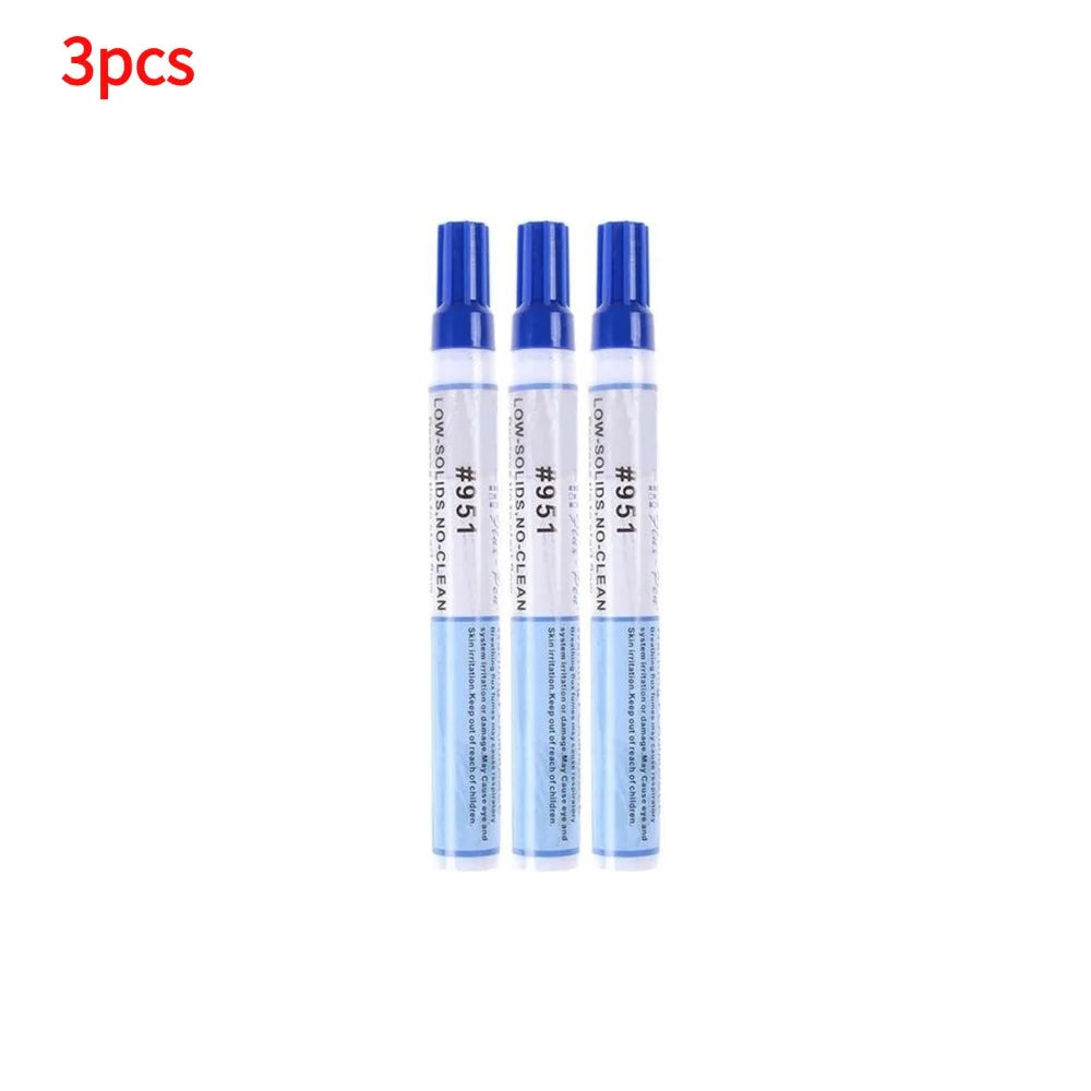 Soldering Rosin Flux Pen 951 Low Solid Non clean DIY Solder Power Cleaning free Welding Pen For Kester Soldering Solar Panel