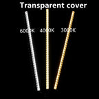 LED aluminum rigid light bar DC12V 50CM 20 inch U/V-shape 5730 36LEDs LED aluminum channel Home decoration lighting