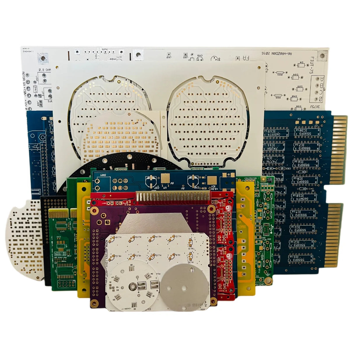SPCB Custom PCB Board With Components Rohs Printed Circuit Board Textolite Assembly SMT Motherboard Gold