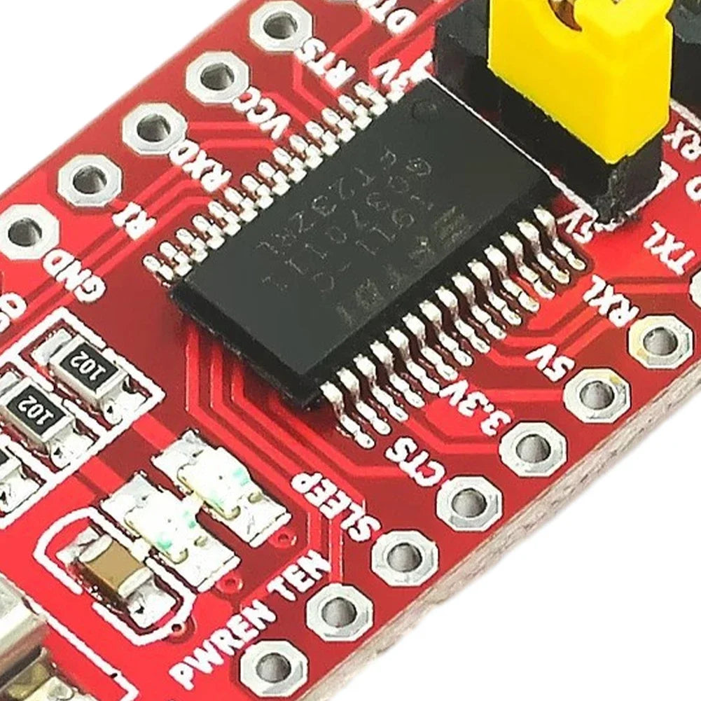 FT232RL FTDI Type-C to TTL Serial Converter Adapter Module 3.3V 5.5V FT232R Breakout Mini USB to TTL Adapter Board for Arduino