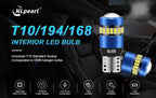2PCS T10 W5W LED CANBUS No Error 750Lm Super Bright Car Side Interior Lights 194 168 3030 SMD Auto Bulb White Amber Red 12V