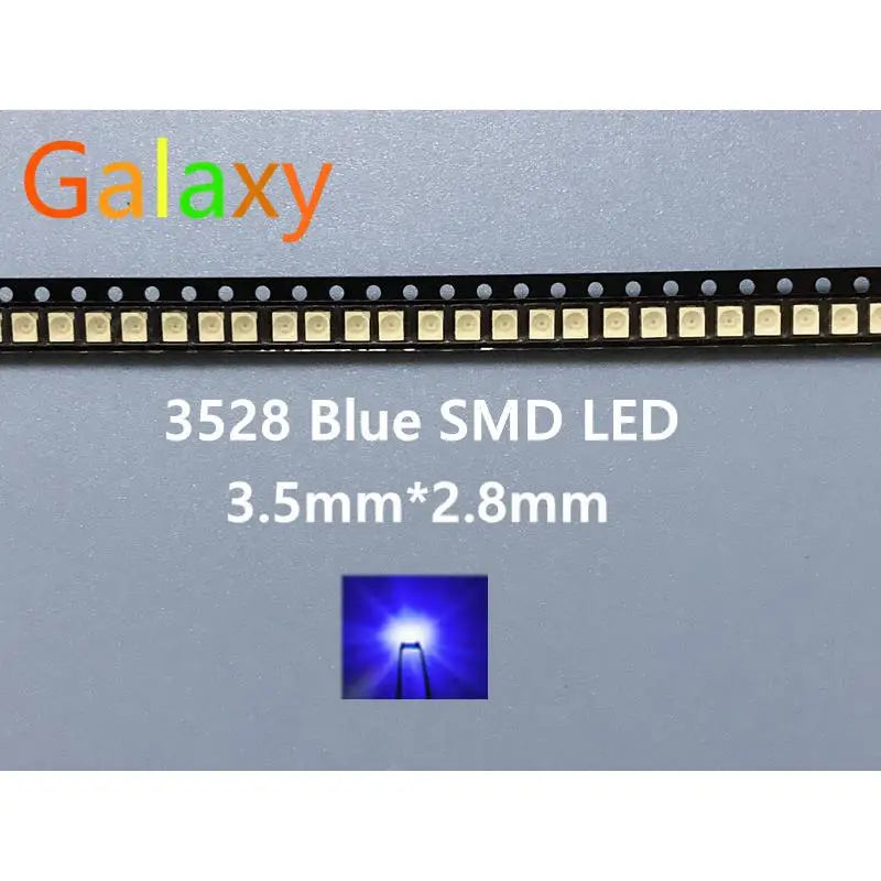 3528 1210 1000pcs SMD LED Diodes Diode SMD LED Diodo Kit Green RED WARM White ICE Blue Yellow Pink Purple-UV IR  Orange rgb