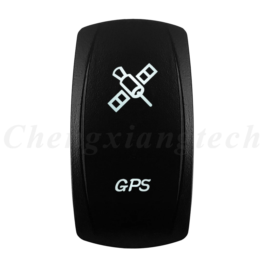 Marine 12V 24V White Led On Off Rocker Switch 5Pin SPST Momentary Switch DPDT ON OFF ON 3-Way for Car Boat Carling 4X4 Narva