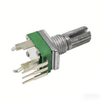 20PCS RK097 Potentiometer Vertical Single Link  B2K 5K 10K 20K 50K 100K 500K 1M Ohm 15mm Gearless 3Pin