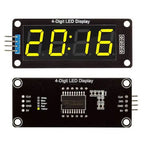 1PCS TM1637 0.56 inch 5V 4 Bit LED Digital Tube Display 7 Segments Red Green Blue Yellow White LED Module Board for Arduino