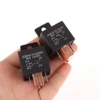 1Set 4/5 Pin Automotive Relay 12V DC 24V 40A Waterproof Relay For Motorcycle Headlight Air Conditioner With Socket