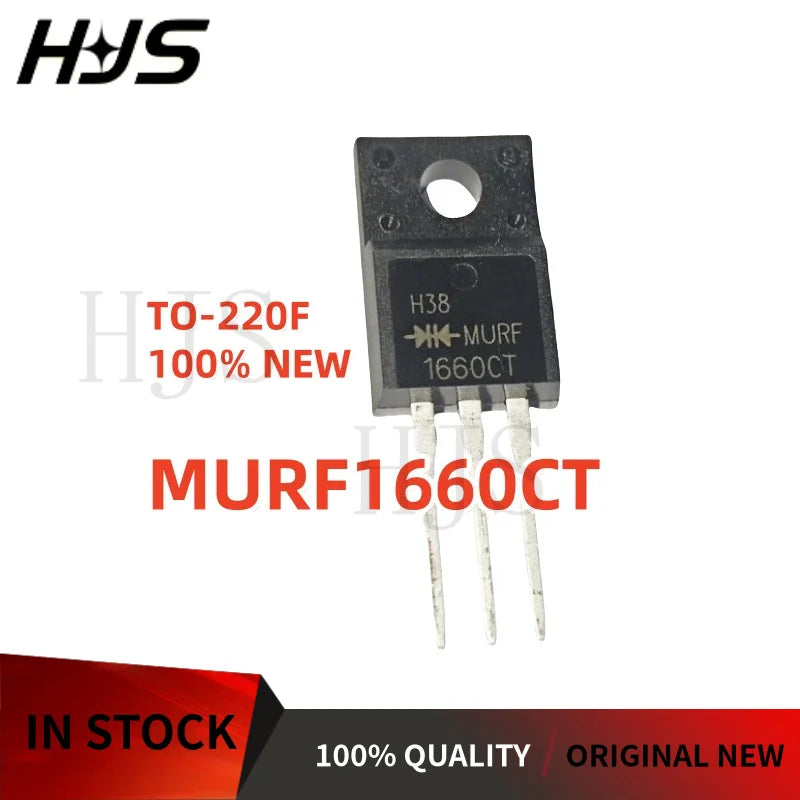 10PCS MURF1640CT MURF1620CT MURF1660CT MURF1640 MURF1620 MURF1660 TO-220F Fast recovery diode Brand New In Stock