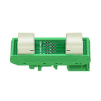 1PCS Din Rail Mounting RJ45 Female To Female Splitter Board RJ45 45 Degree Breakout Board