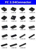 10PCS FC-6/8/10/12/14/16/18/20/30/40/50/64 PIN Female Header IDC Socket Connector 2.54MM Pitch FOR 1.27MM Ribbon Cable Connector