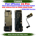 512gb Mainboard With system For iPhone 16 Pro Clean iCloud 256gb Logic Board 128G Full Function Support Update 16Pro Motherboard