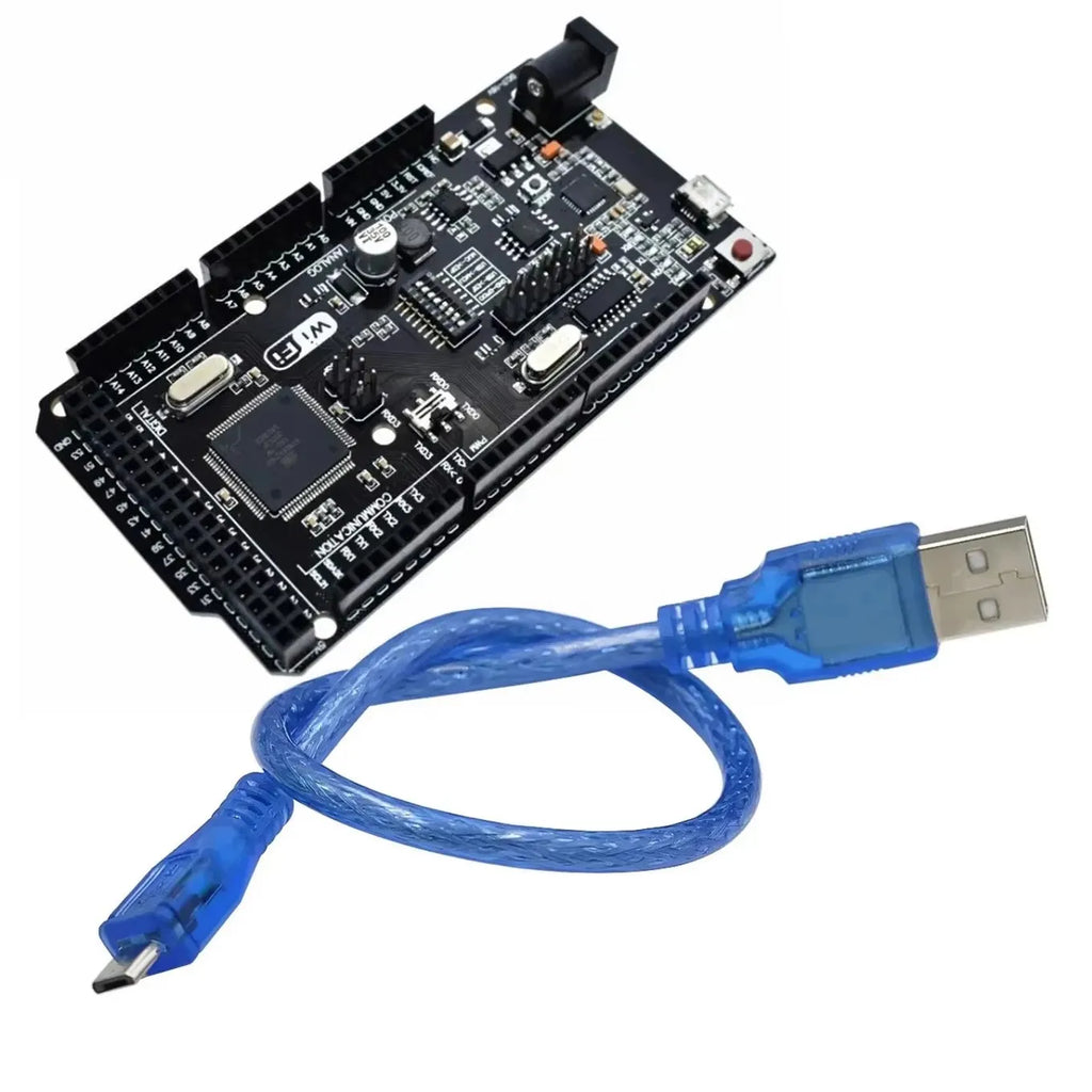 Mega2560 ATMEGA16U2 / Pro Mini MEGA 2560 Mega+WiFi R3 ATmega2560 Chip CH340G For Arduino UNO R3 Development Board WeMos ESP8266