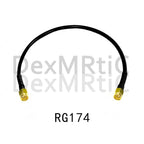 SMA Male to SMA Male Plug Jack RF Connector Pigtail Extension Cable RG174 RG178 RG316 RG58 RG142