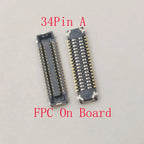 2-10Pcs Lcd Display Screen Flex FPC Connector Plug For Samsung Galaxy G5700 G570 J7 J5 Prime G610F G6100 ON5 2016 J727 34 Pin