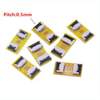 FPC FFC Flexible Flat Cable Extension Board 0.5mm 1mm Pitch 4Pin 5 6 7 8 9 10 12 14 15 16 20 30 40 50 60 PIN Connector