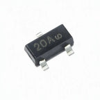 (100 pcs) MMBZ20VALT1G SOT-23 (Marking 20A) - TVS Diode Array 20V 300W Common Anode ESD Protection