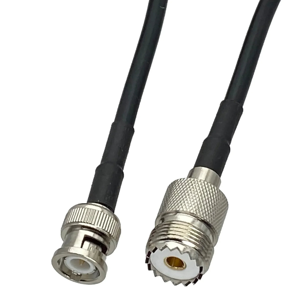 BNC Male to SO239 Cable RG58 Coax Cable UHF SO-239 to BNC Jumper Pigtail Extension Cable for Antenna Scanner CB Ham Radio