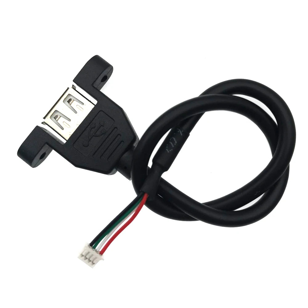 4pin 5pin USB to XH2.54/PH2.04p/MX1.25/SH1.0 Female/Male Cable USB To DuPont Data Adapter 30cm 18AWG 14AWG Touch Screen Cable