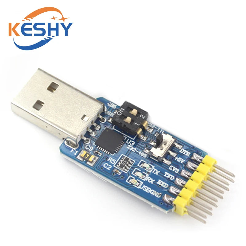 CP2102 6-in-1 USB-UART USB To Serial Adapter Multifunctional USB To Serial Converter USB-TTL/RS485/232 TTL-RS232/485 232 To 485