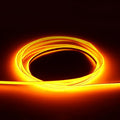 5v 12v Orange COB LED Strip Utlra Thin 2.7mm Flexible Ribbon Tape for car Lights Room Decor Amber 1800K 1900K 1m 2m 3m 5m 0.5m