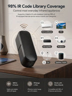 Tuya ZigBee Smart IR Remote Control Universal Infrared Remote Controller for Smart Home TV DVD AC works with Alexa Google Home
