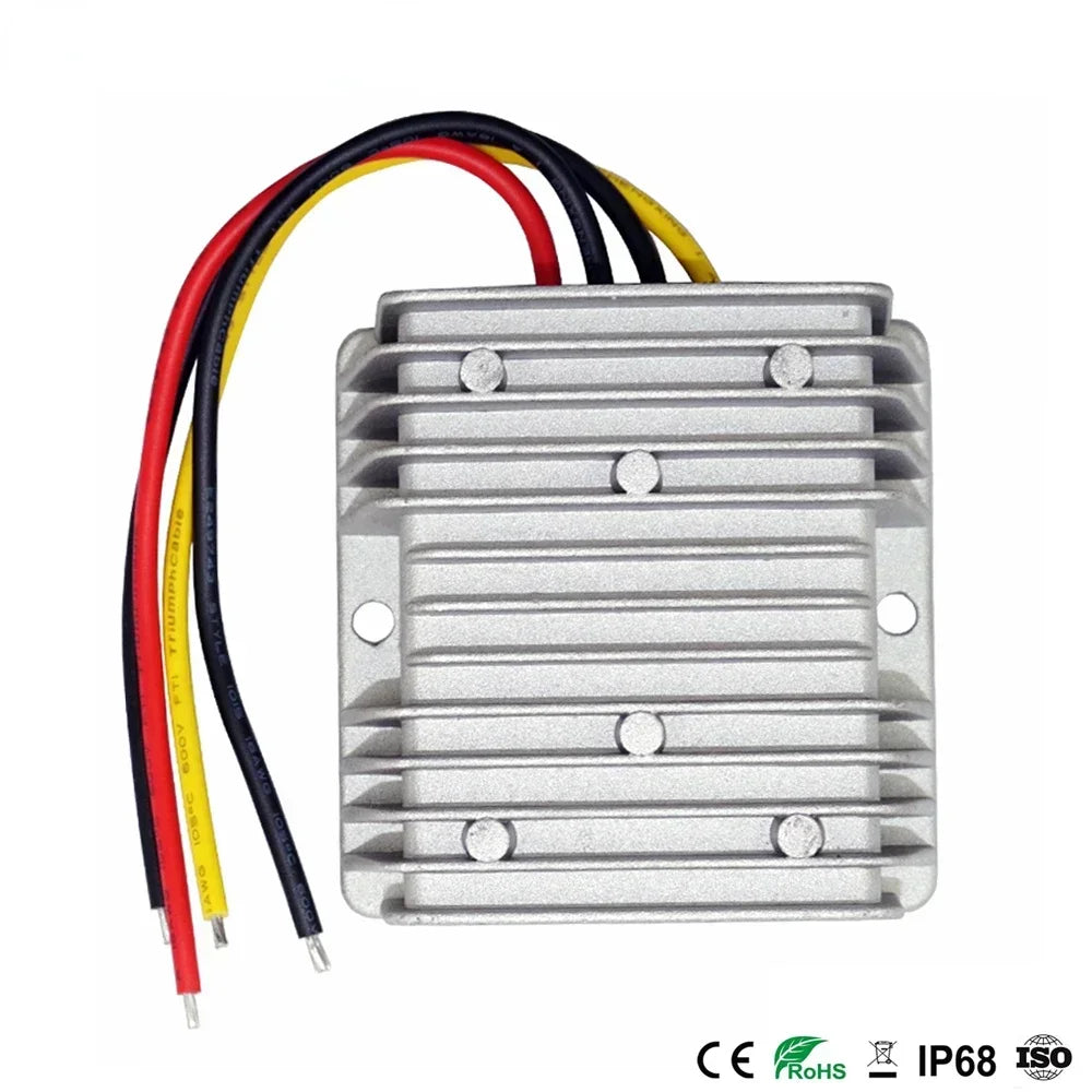 12V to 5V 24V to 5V 5A 10A 30A 20A 15A DC-DC Power Converter Step-down 8-36V to 5V Buck Module Power Regulator Supply Car LED CE