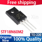 (10 piece)100% New 18N60M2 STF18N60M2 TO-220 Chipset