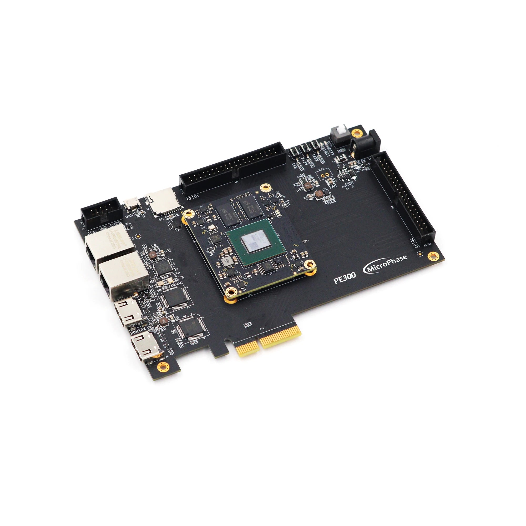 Microphase PE300 Xilinx FPGA Development Board ARTIX7 A7 Core Board XC7A 200T 100T 35T PCIe