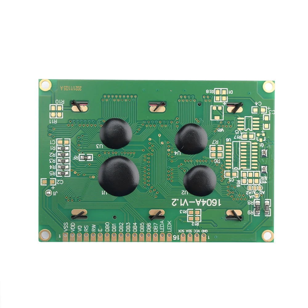 LCD1604 1604 LCD Module Blue/Yellow Screen 16X4 Character LCD Display IIC I2C Serial Interface Adapter Module for Arduino