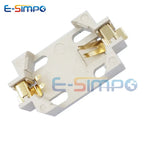10PC CR2032 3V CR2016 CR2025 Battery Socket BS-2 BS-6 BS-8 Gold Horizontal Vertical DIP SMD Button Battery Holder Batteries Case