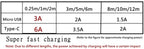 Micro USB Cable Fast Charging For Redmi 7 Note 5 Mobile Phone Microusb USB Cable For Samsung S6 S7 Micro USB Cable 25cm-12m
