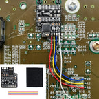 Hispeedido For SNES RGB PCB Board Amp with CSync Mod fit for 1CHIP-03 and SNES Mini / SFC Jr. boards