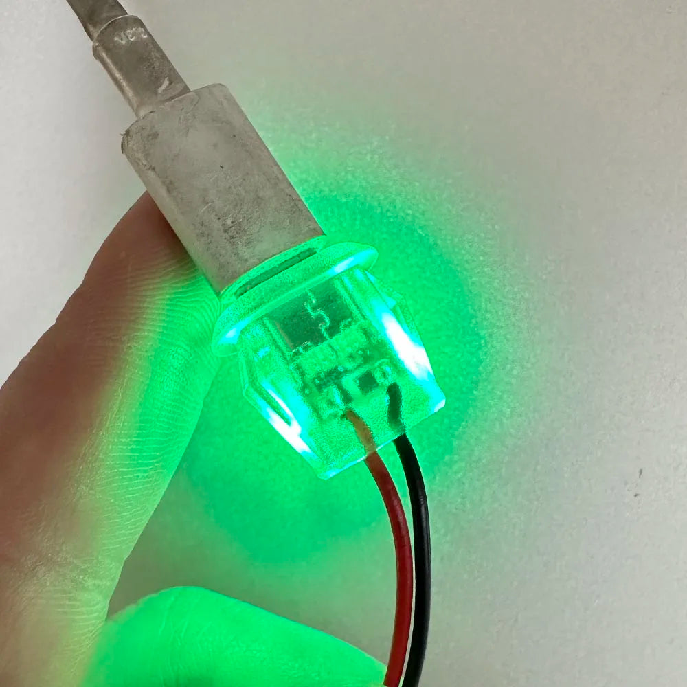 2pin USB Type C 5A Input Type Charging Socket With LED Lights Plate Waterproof USB-C Power Port TYPE-C Female Connector Jack