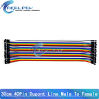 40PIN Dupont Line Male To Male Female To Female Male To Female Jumper Wire Cable 10cm 15cm 20cm 30cm 40cm for Arduino DIY KIT