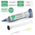 OLK Sn63Pb37 Solder Paste, Flux,Sn99.3cu0.7 Lead-Free Solder Paste Free Cleaning Is Widely Used In All Kinds Of Soldering