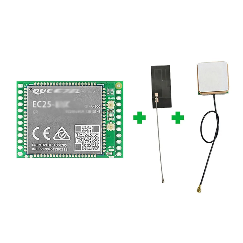 EC25EUXGR LTE Cat 4 Module Support GNSS Quectel Dual-row Needle Development Board for Europe/Middle East/Africa/Korea/Thailand