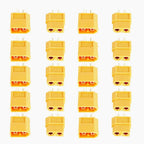 5/10pcs XT60 XT-60 Male Female XT30 XT90 Bullet Connectors Plugs For RC Lipo Battery Rc Drone Airplane Car Boat
