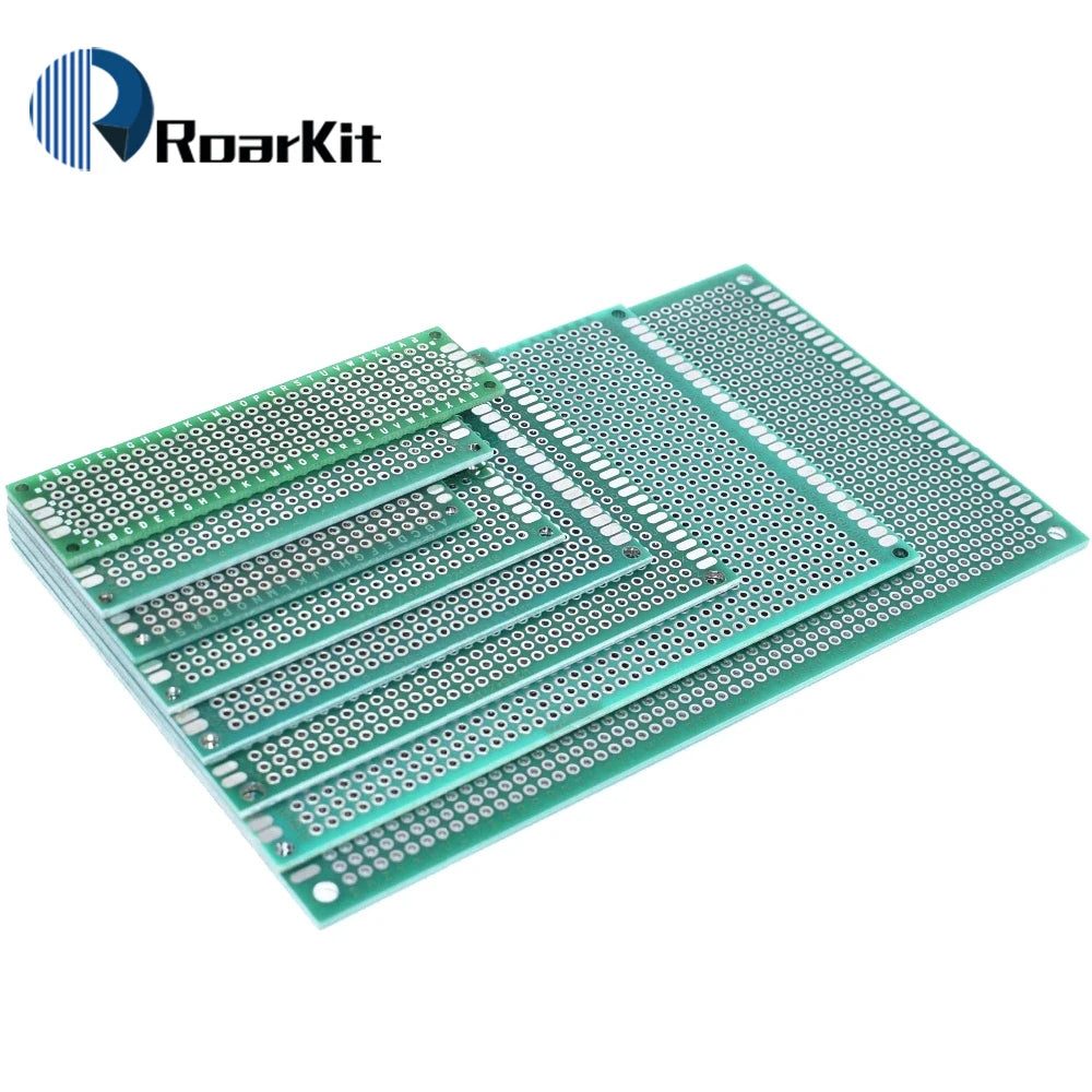 Universal PCB Circuit Protoboard Double Sided Breadboard 2x8 3x7 4x6 5x7 6x8 7x9 8x12 9x15 CM DIY Electronic Kit