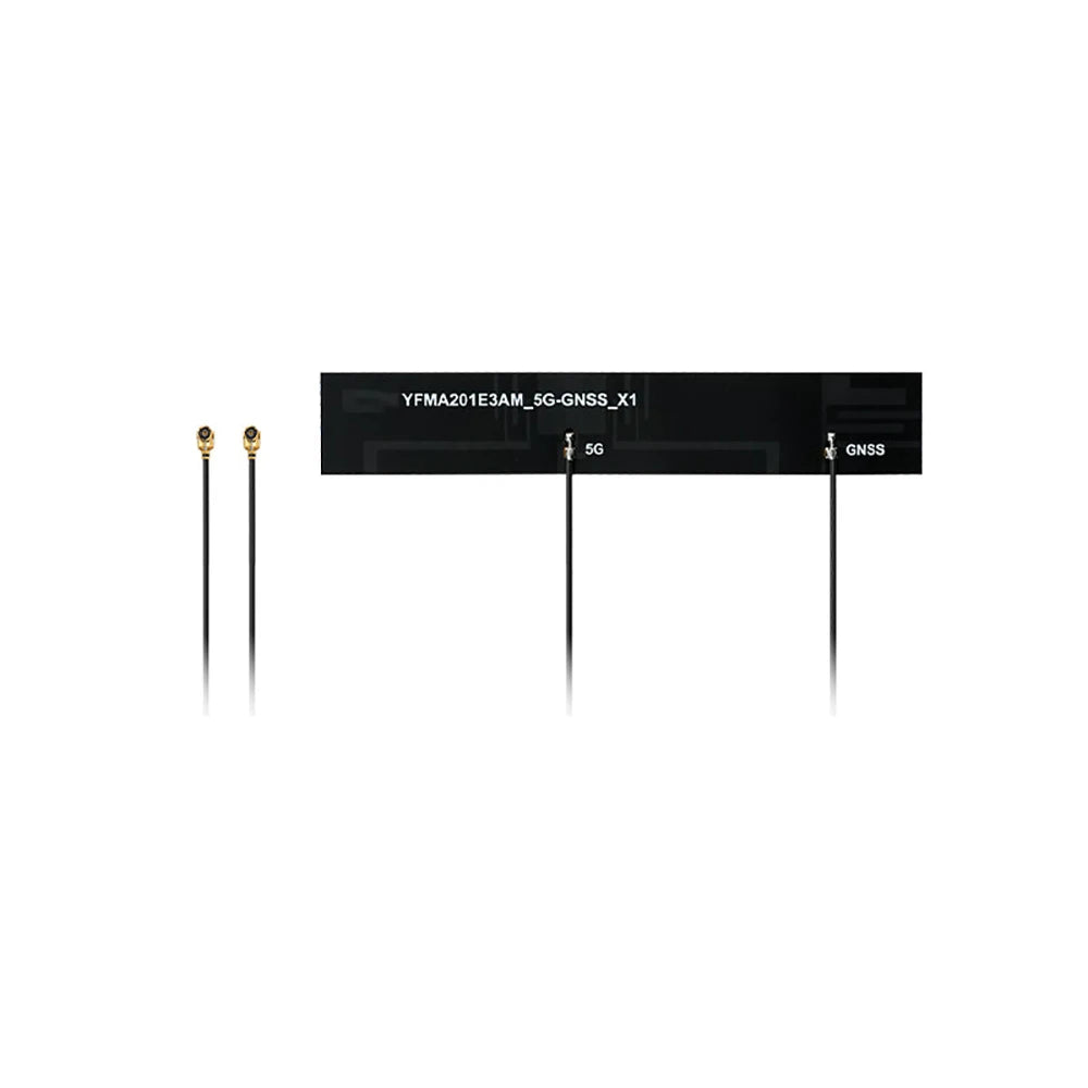 Embedded 5G GNSS 2-in-1 Combo FPC Antenna 600MHz-6000MHz Ultra-wide-band GPS Galileo BD Glonass QZSS Positioning MHF1 10CM Cable