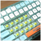 Outemu Silent Peach V2 Switch Lubed Silent Lemon V2 Switches Mechanical Keyboard Linear Tactile 5Pin Paragraph Axis Hot Swap DIY